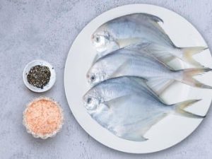 Silver Pomfret / الزبيدي / Avoli (100g to 200g) (100g+)