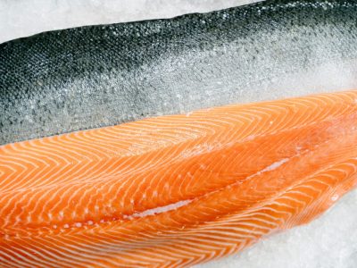 salmon fillets with skin